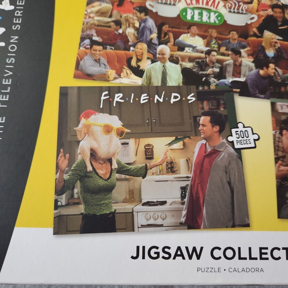 Friends TV Show Puzzles Set of 3 1000 Piece and 2 500 Piece Iconic Scenes Jigsaw - Picture 4 of 8